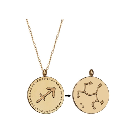 Collier Signe astrologique Sagittaire 7