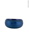 Bol Chantant Tibétain Aluminium Bleu Om env 20 cm 2