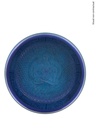 Bol Chantant Tibétain Aluminium Bleu Om env 20 cm 3