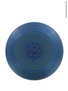 Bol Chantant Tibétain Aluminium Bleu Om env 20 cm 4