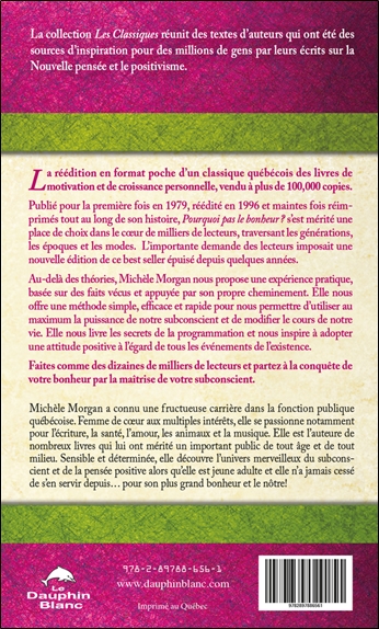 Pourquoi pas le bonheur ? L'art de vivre heureux par la pensée positive 2