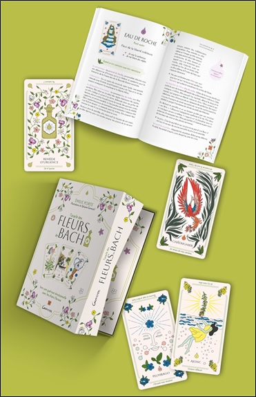 L'Oracle des Fleurs de Bach - Vers une guérison émotionnelle avec les élixirs floraux - Coffret 4