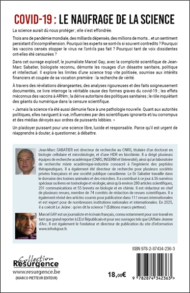 Covid-19 - Le naufrage de la science 2
