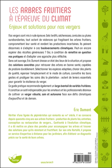 Les Arbres fruitiers à l'épreuve du climat - Enjeux et solutions pour nos vergers 2