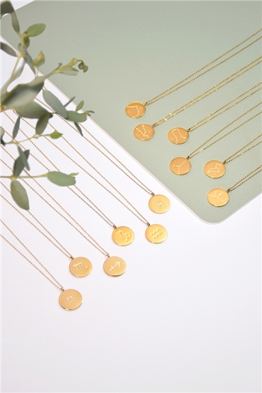 Collier Signe astrologique Verseau 2