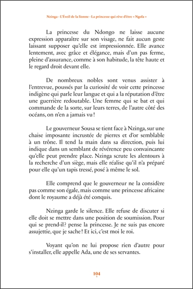 Nzinga - L'Eveil de la lionne 3