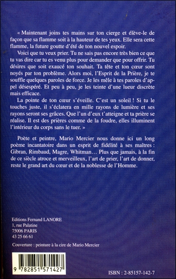 Prière - Ma lumière 2