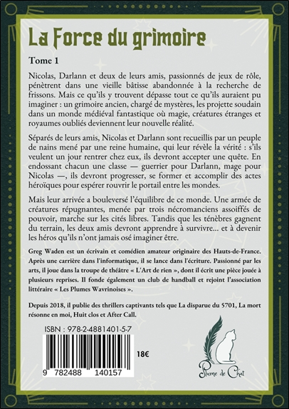 La Force du Grimoire Tome 1 2