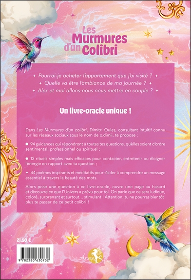 Les Murmures d'un Colibri - Le livre-oracle tout en poésie et en couleur pour être guidé avec bienveillance 2