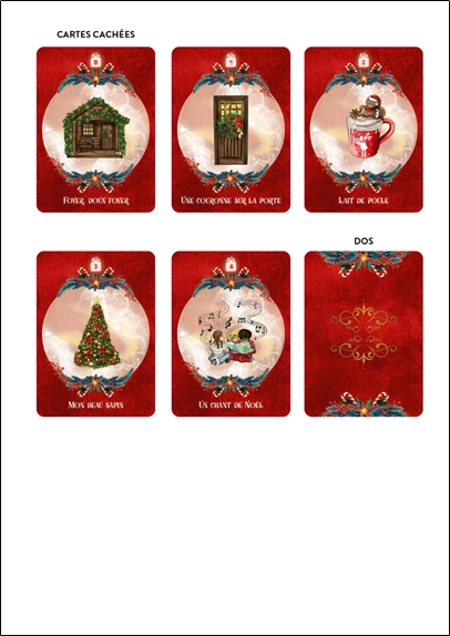 Mon calendrier divinatoire de l'Avent - 26 cartes à découvrir chaque jour et 18 cartes bonus 5