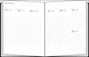 Agenda Mémo FB Bleu 2026 2