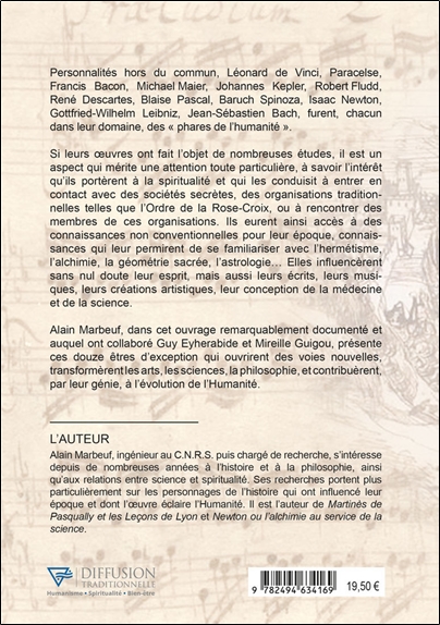 De Léonard de Vinci à Bach - 12 génies inspirés par la Spiritualité et la Rose-Croix 2