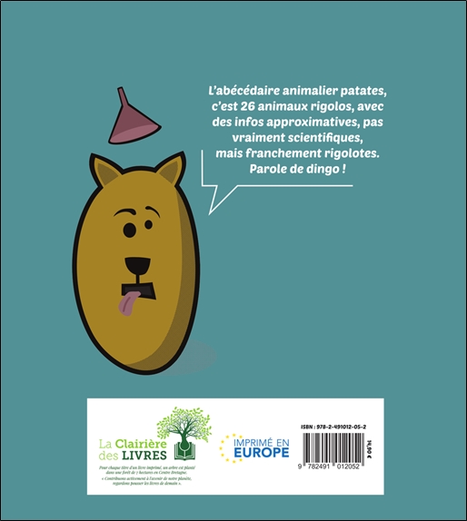 L'abécédaire des animaux Patates 2