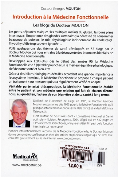 Introduction à la Médecine Fonctionnelle - Les blogs du Docteur Mouton 2