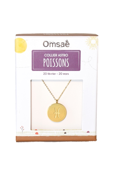 Collier Signe astrologique Poissons 5