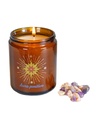 Bougie lithothérapie parfumée Aura positive 3