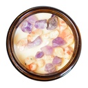 Bougie lithothérapie parfumée Aura positive 9