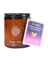 Bougie lithothérapie parfumée Amour infini 5