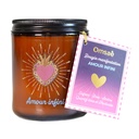Bougie lithothérapie parfumée Amour infini 10
