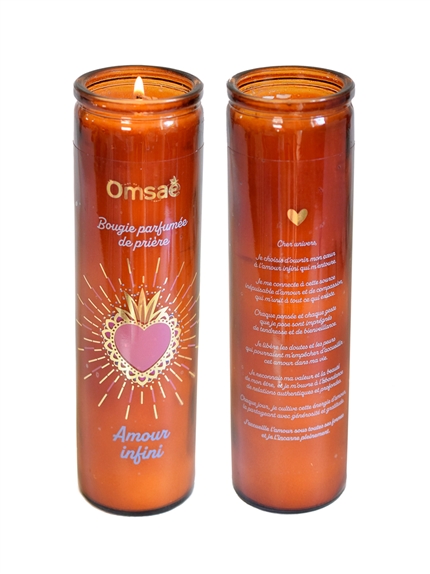 Bougie de prière Amour infini 2