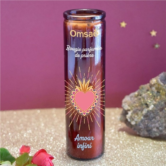 Bougie de prière Amour infini 4
