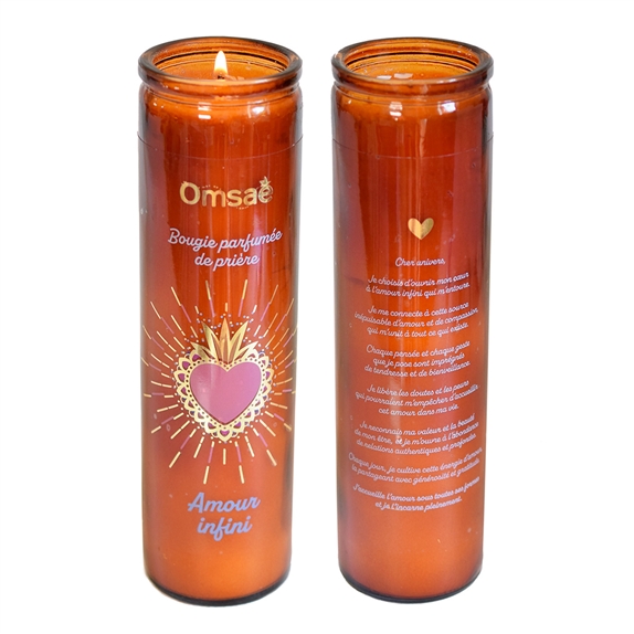 Bougie de prière Amour infini 5