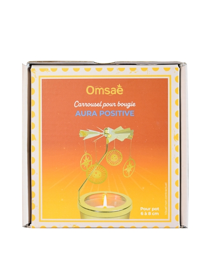 Carrousel pour bougie Aura positive 4