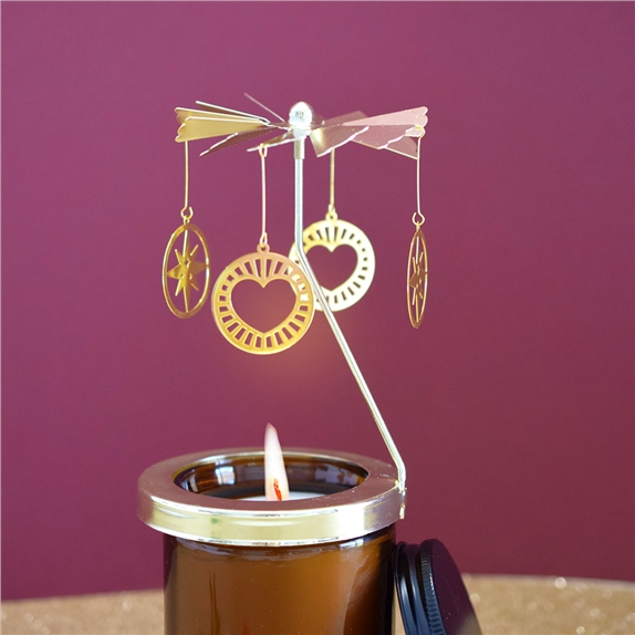 Carrousel pour bougie Amour infini 5