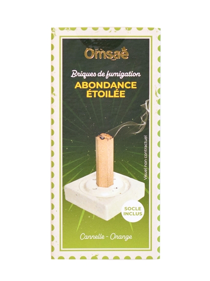 Briques de fumigation et socle Abondance étoilée 3