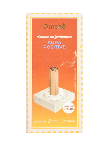 Briques de fumigation et socle Aura positive 3