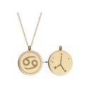 Collier Signe astrologique Cancer 7
