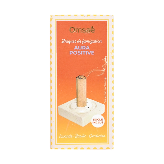 Briques de fumigation et socle Aura positive 6