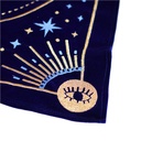 Nappe de divination bleue Message à l'univers 7