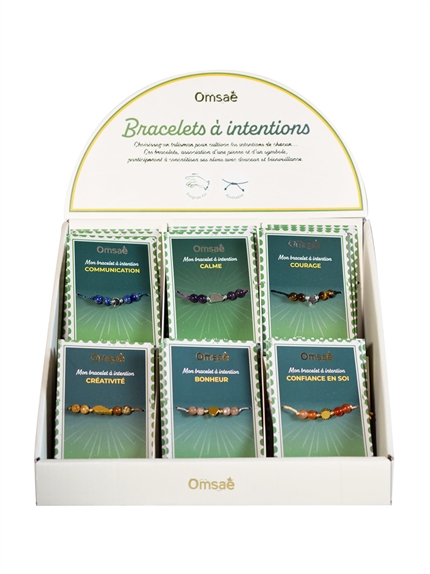 Présentoir de bracelets à Intentions  6 x 4 quantités 3