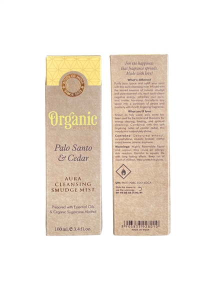 Spray de purification Organic Palo Santo et Cèdre 3