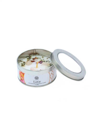 Bougie Litho Green Tree Amour - Rose - 70 grs 2