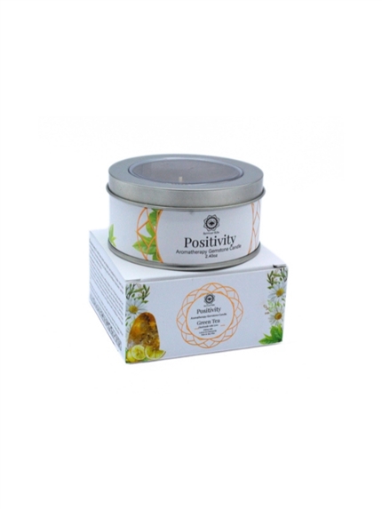 Bougie Litho Green Tree Positivité - Thé vert - 70 grs 3