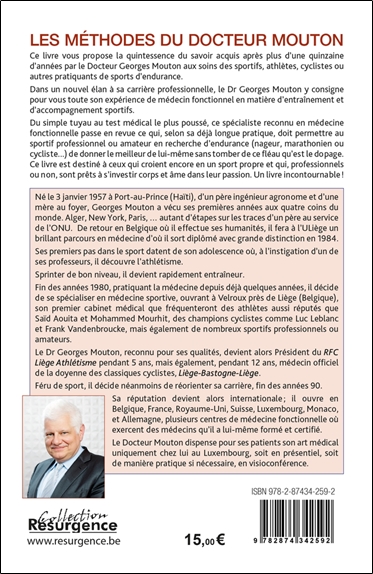 Les méthodes du docteur Mouton - Adopter ces méthodes pour performer dans votre sport d'endurance 2