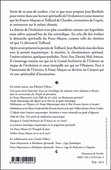 Les Francs-Maçons et la pensée de Teilhard de Chardin - Des aventuriers de l'esprit ? 2
