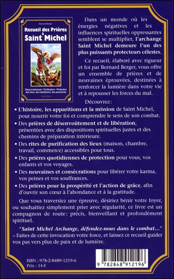 Recueil des Prières à Saint Michel - Désenvoûtement - Purification - Protection des lieux, des habitations, des personnes 2