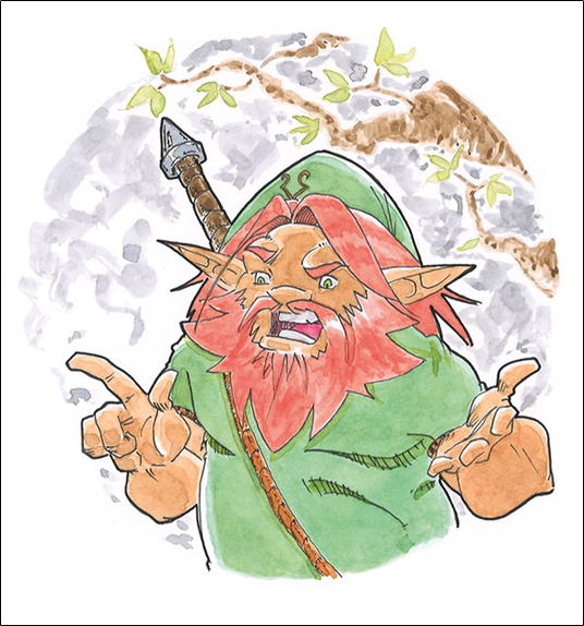 Le Lutin qui ne fut pas changé en pierre - Le livre-jeu dont vous êtes le héros 4