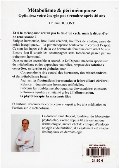 Métabolisme & périménopause - Optimisez votre énergie pour renaître après 40 ans 2