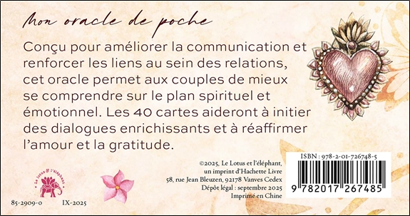 Les mots d'Amour  Mon Oracle de poche 2