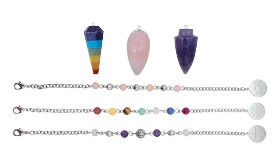 Coffret Création 3 Pendules en pierre 2