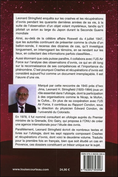 Crashes et récupérations d'ovnis Volume 2 - Rapports VI et VII 2