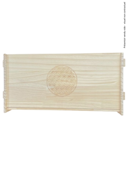 Présentoir bois 15 cases pour bougies 4