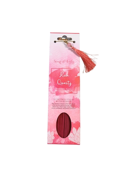 Encens Bâton Pierres de guérison Quartz rose 2
