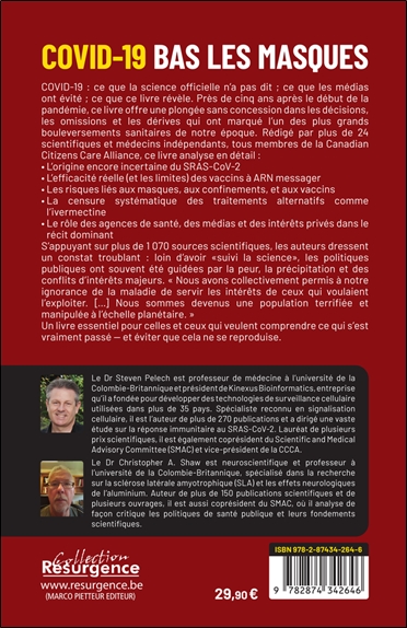 Covid-19 - Bas les masques - La véritable science derrière le Covid-19, sa prévention et son traitement 2