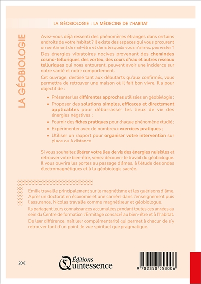 La géobiologie - Traité théorique & pratique - Découvrir et développer ses capacités de géobiologue 2