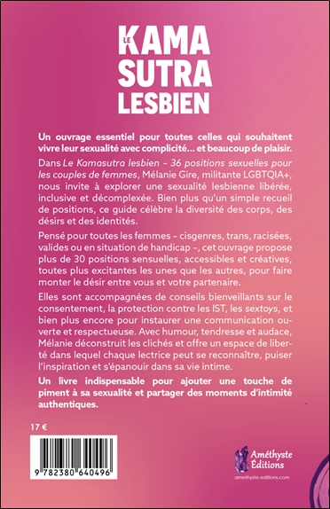 Le Kamasutra lesbien - 36 positions sexuelles pour les couples de femmes 2